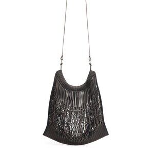 Lemaire Large Crossbody Filt Net Shopping Bag
